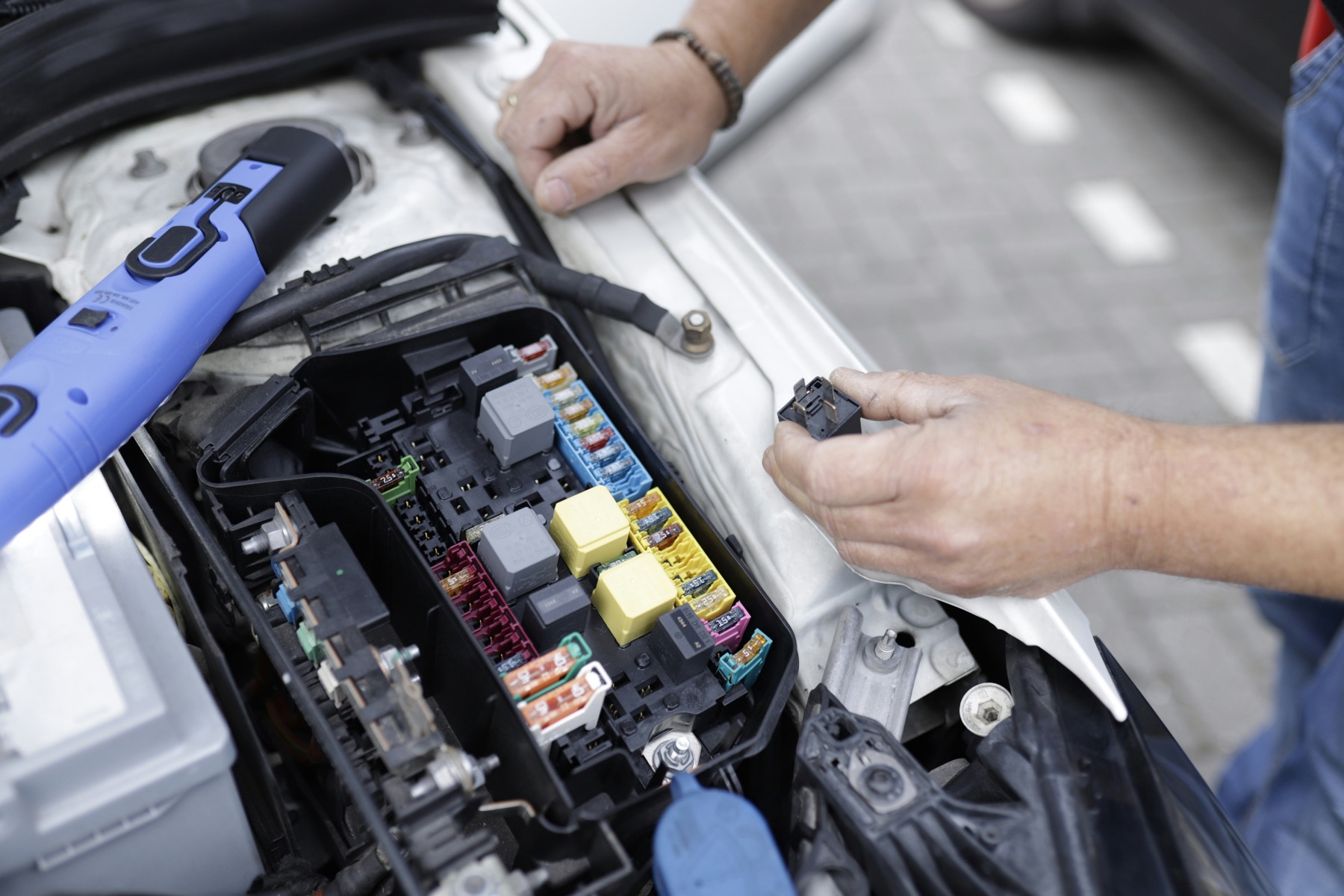 Electric vehicle technical service environment